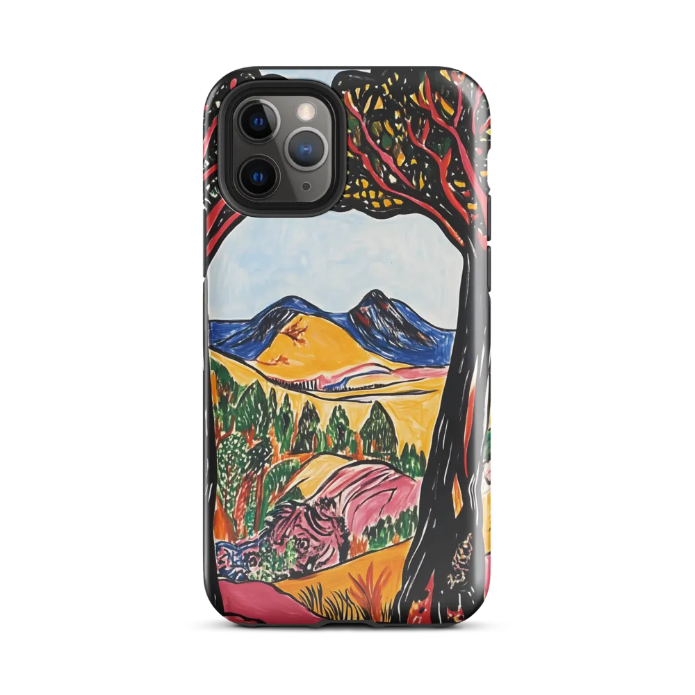 Vibrant Nature's Embrace | Phone Case |  11 Pro | Tough Case | Glossy