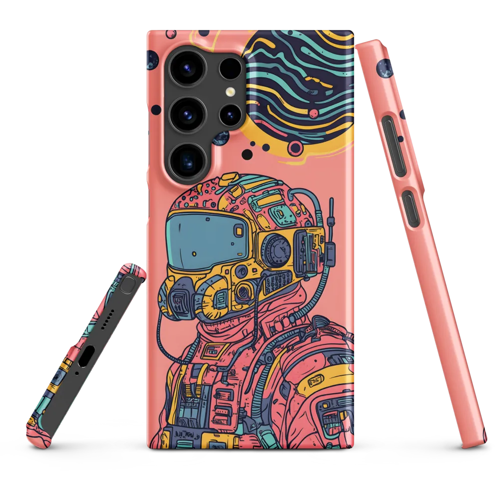 Exploration Beyond: A Digital Astronaut | Phone Case |  S24 Ultra | Snap Case | Matte