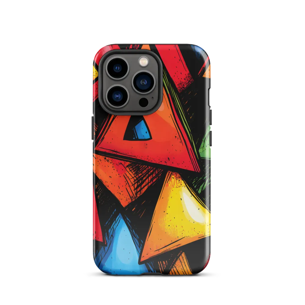 Vibrant Triangles in Abstract Harmony