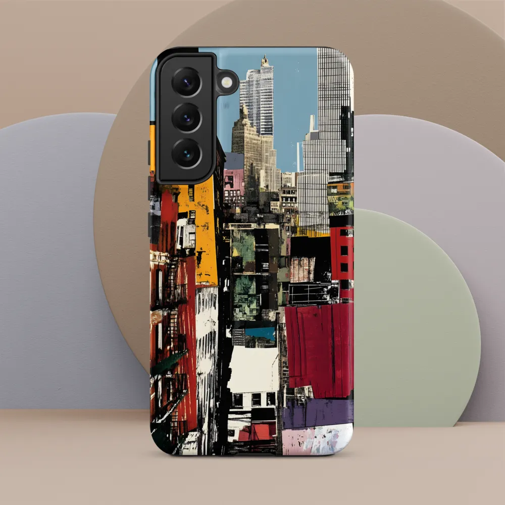 Urban Collage: A Vivid Cityscape