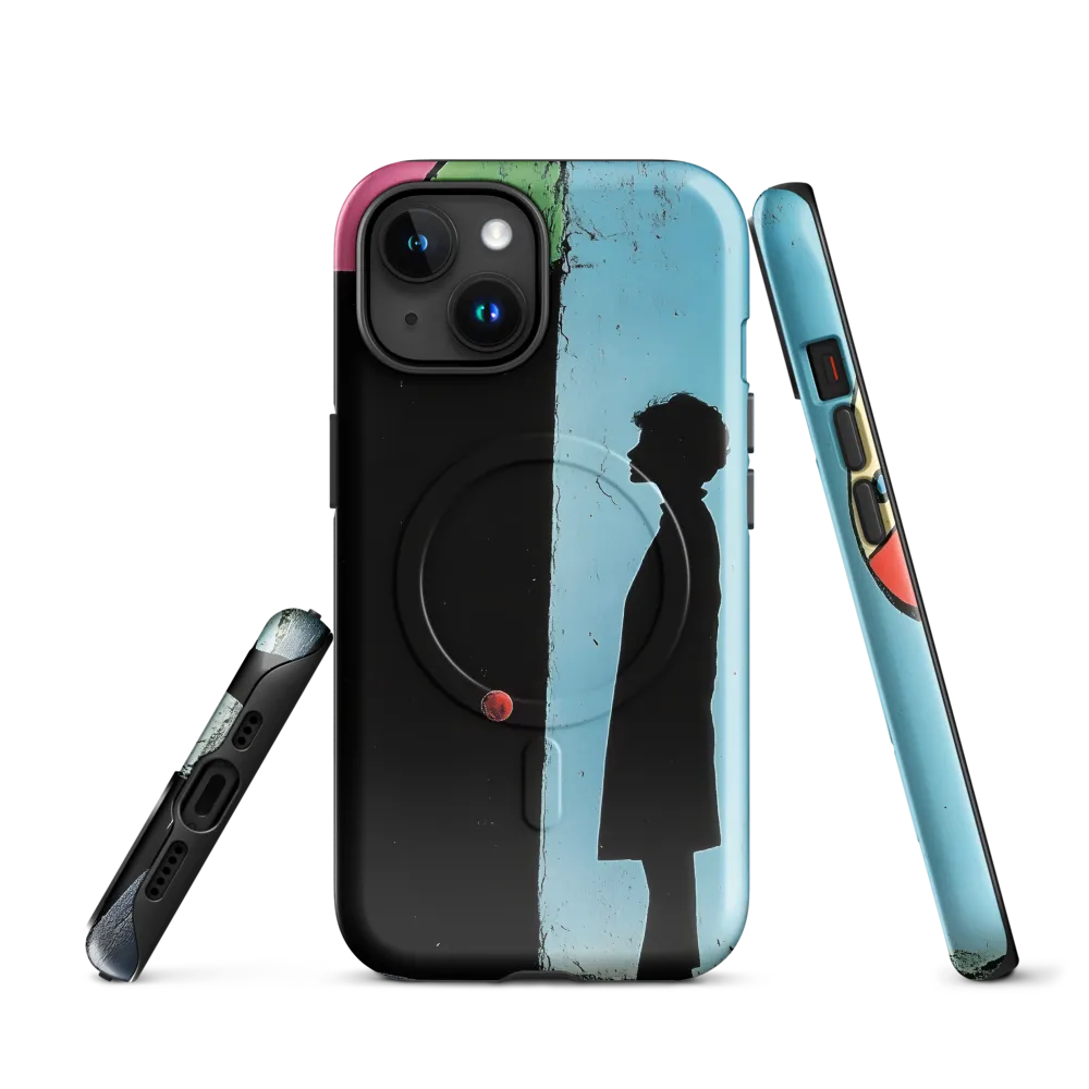 Echoes of Urban Contemplation | Phone Case |  15 | MagSafe® Tough Case | Glossy