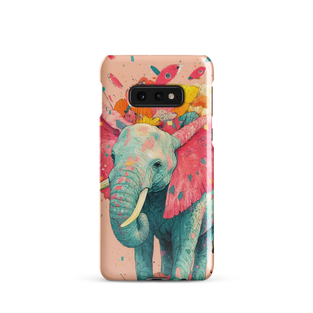Whimsical Elegance: The Floral Elephant