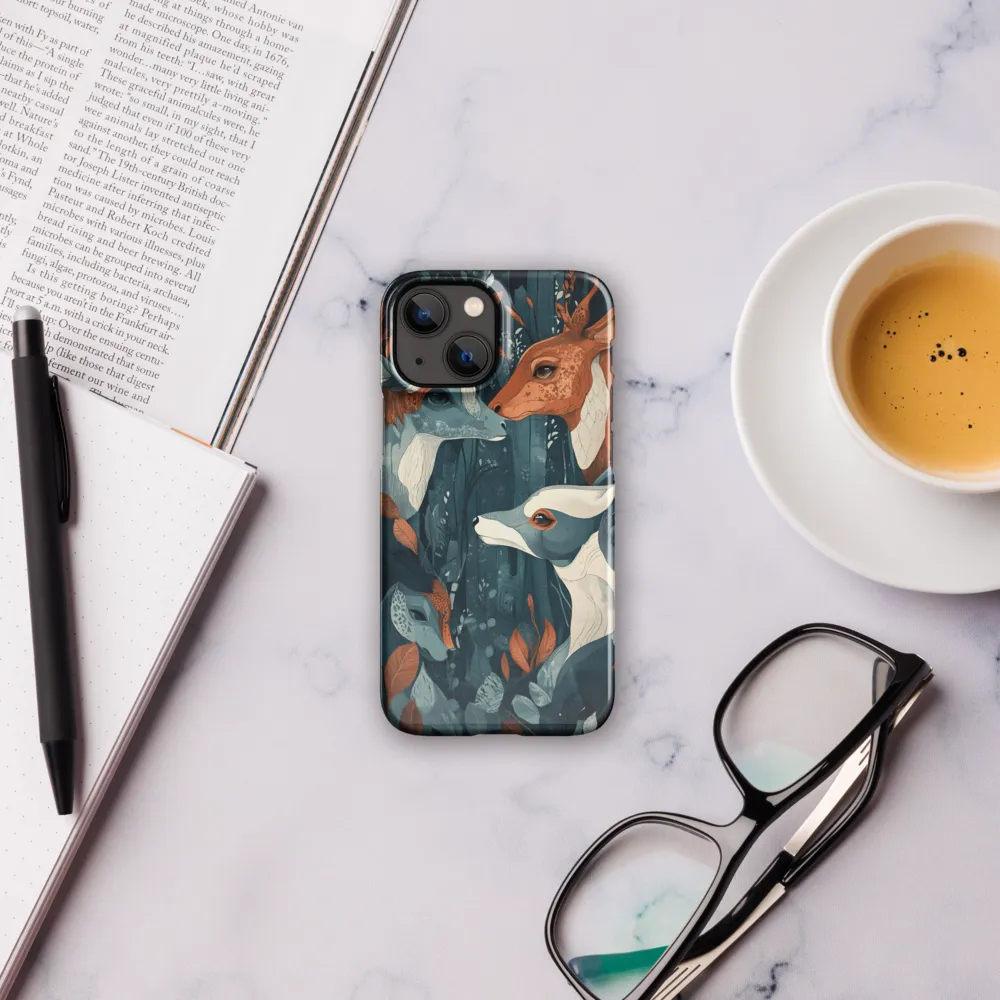 Whispers of the Forest | Phone Case |  13 Mini | Snap Case | Glossy