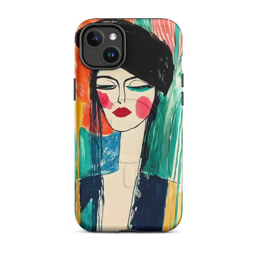 Portrait of Confidence | Phone Case |  14 Plus | MagSafe® Tough Case | Matte