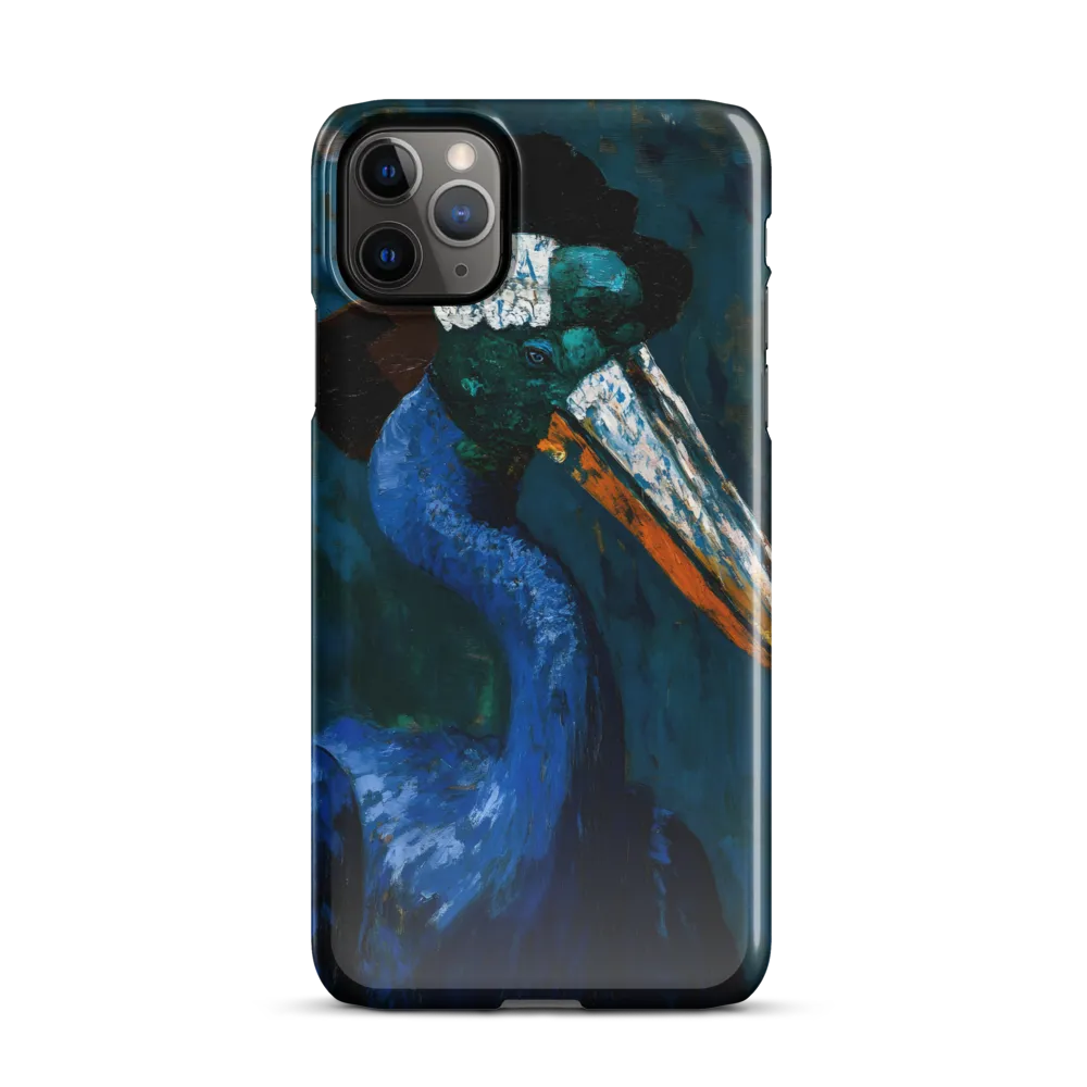 Majestic Absurdity: The Hat-Wearing Bird | Phone Case |  11 Pro Max | Snap Case | Glossy