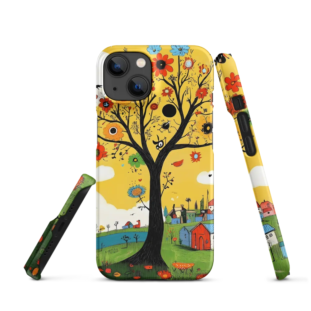 Whimsical Blooms of Life | Phone Case |  14 | Snap Case | Matte