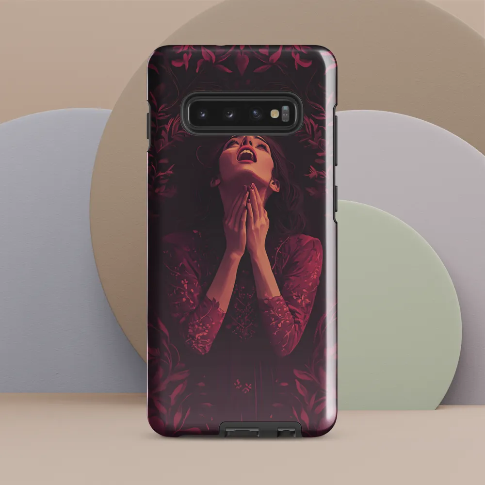 Veil of Anguish | Phone Case |  S10 Plus | Tough Case | Glossy