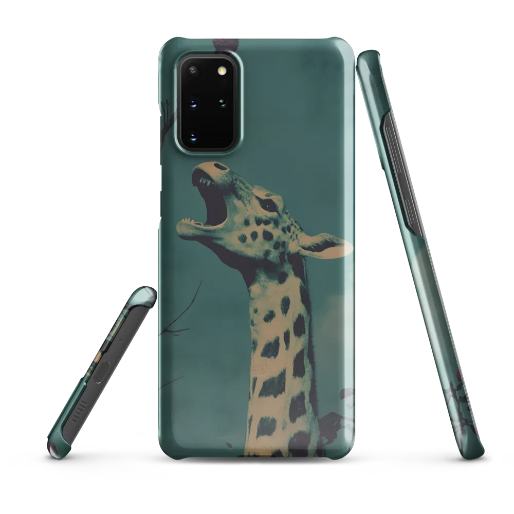 Whispers of the Tall: A Surreal Giraffe Encounter