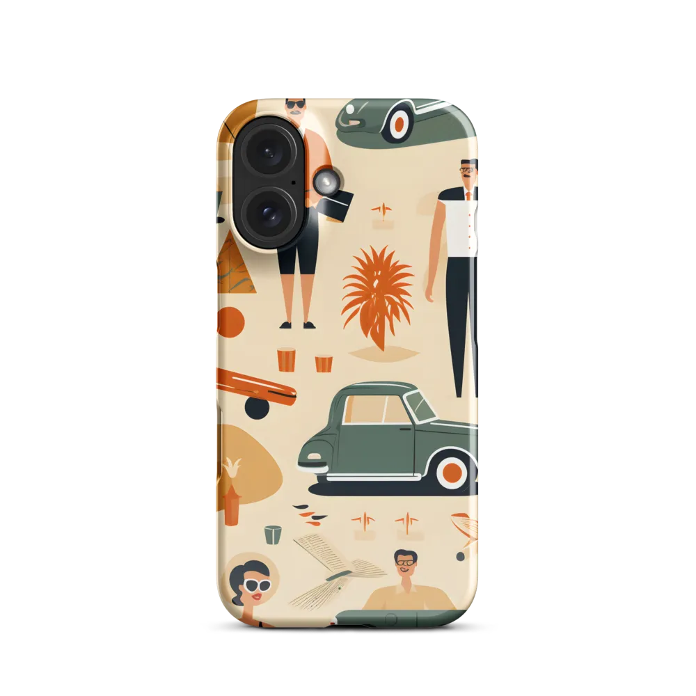 Retro Playfulness | Phone Case |  16 | Snap Case | Glossy