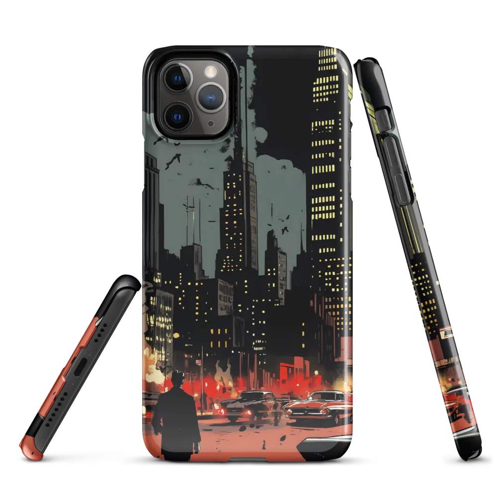 Urban Shadows: A Noir Night | Phone Case |  11 Pro Max | Snap Case | Glossy