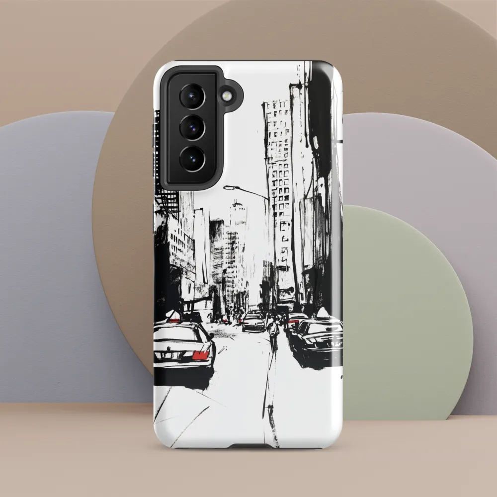 Urban Pulse: A Monochromatic Journey