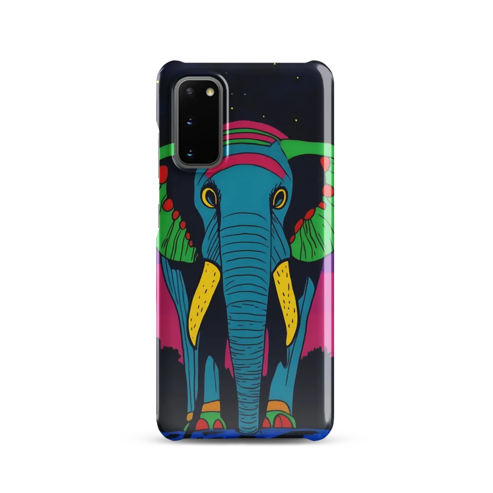 Whimsical Majesty: The Vibrant Elephant