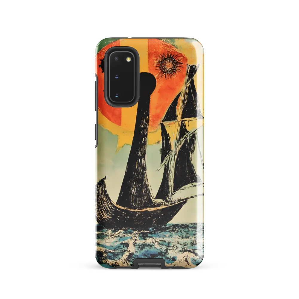 Sailing into the Surreal | Phone Case |  S20 | Tough Case | Glossy