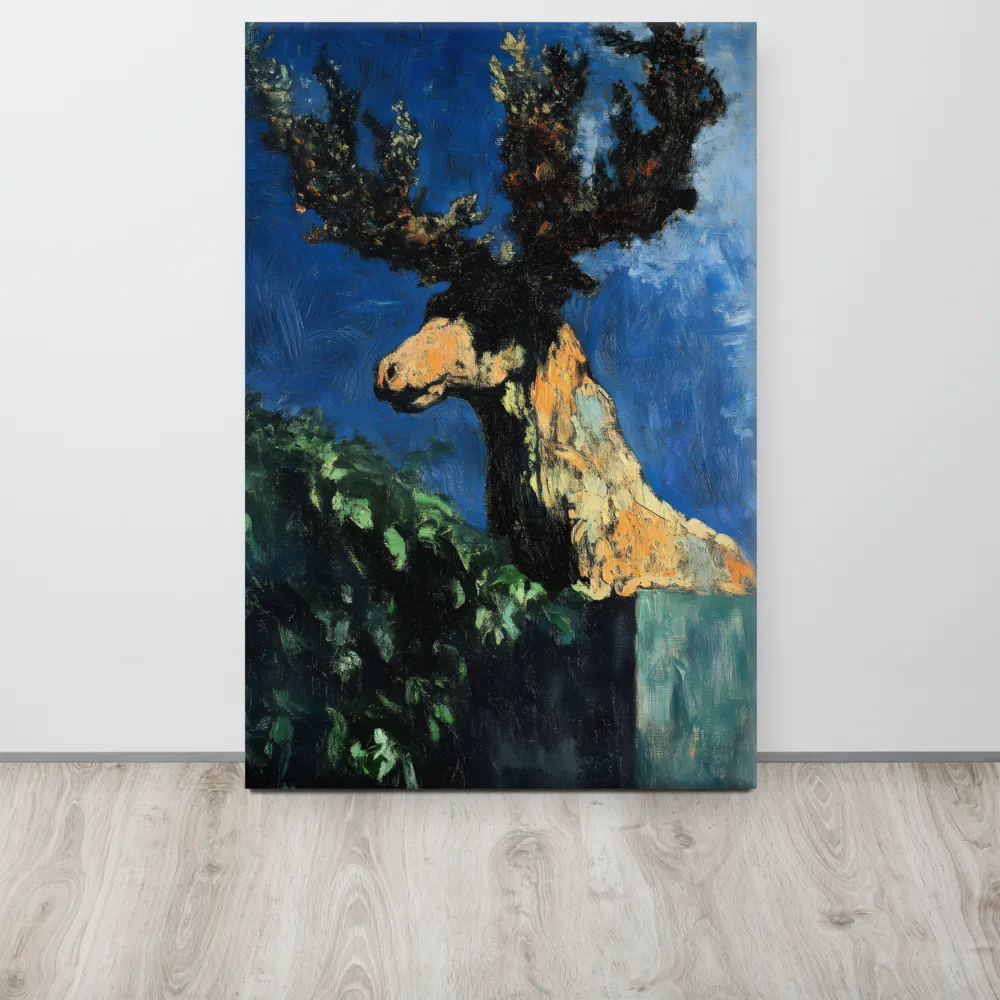 The Majestic Deer in Nature | Canvas | 24″×36″