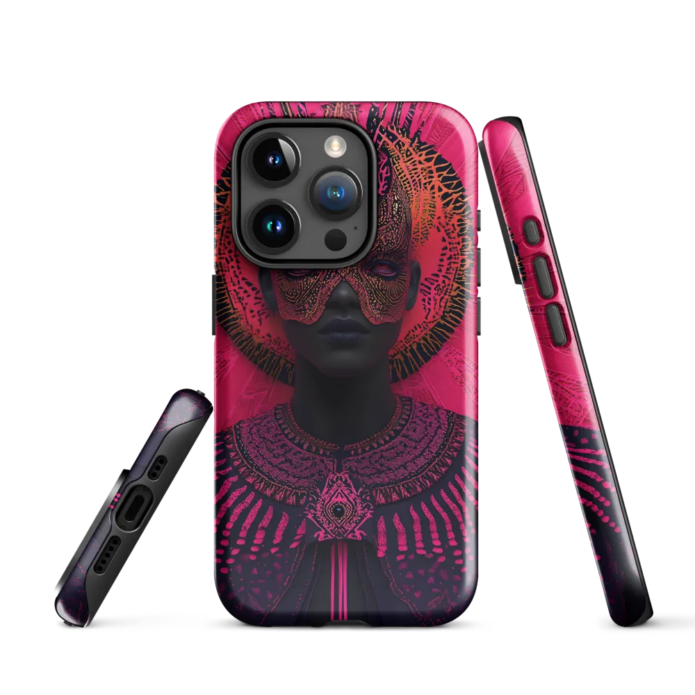 Halo of Magenta — Masked Ornament