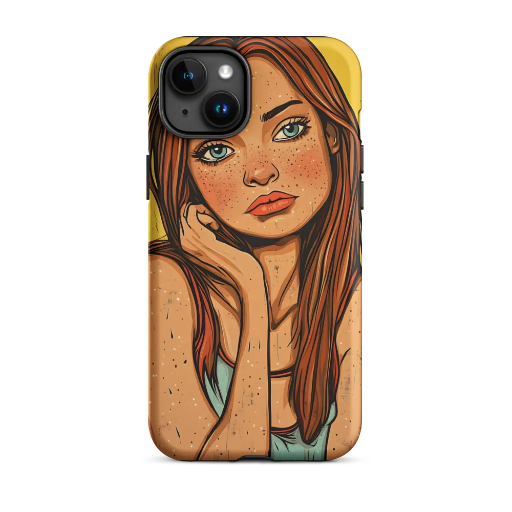 Panel Portrait: Sunlit Freckles