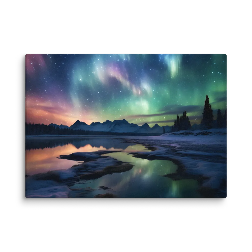 Ethereal Aurora: A Night Under the Stars