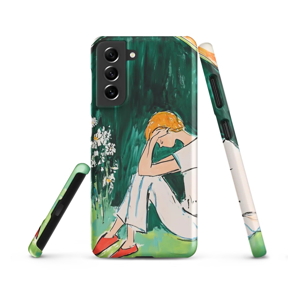 Silent Sorrow | Phone Case |  S21 | Snap Case | Matte