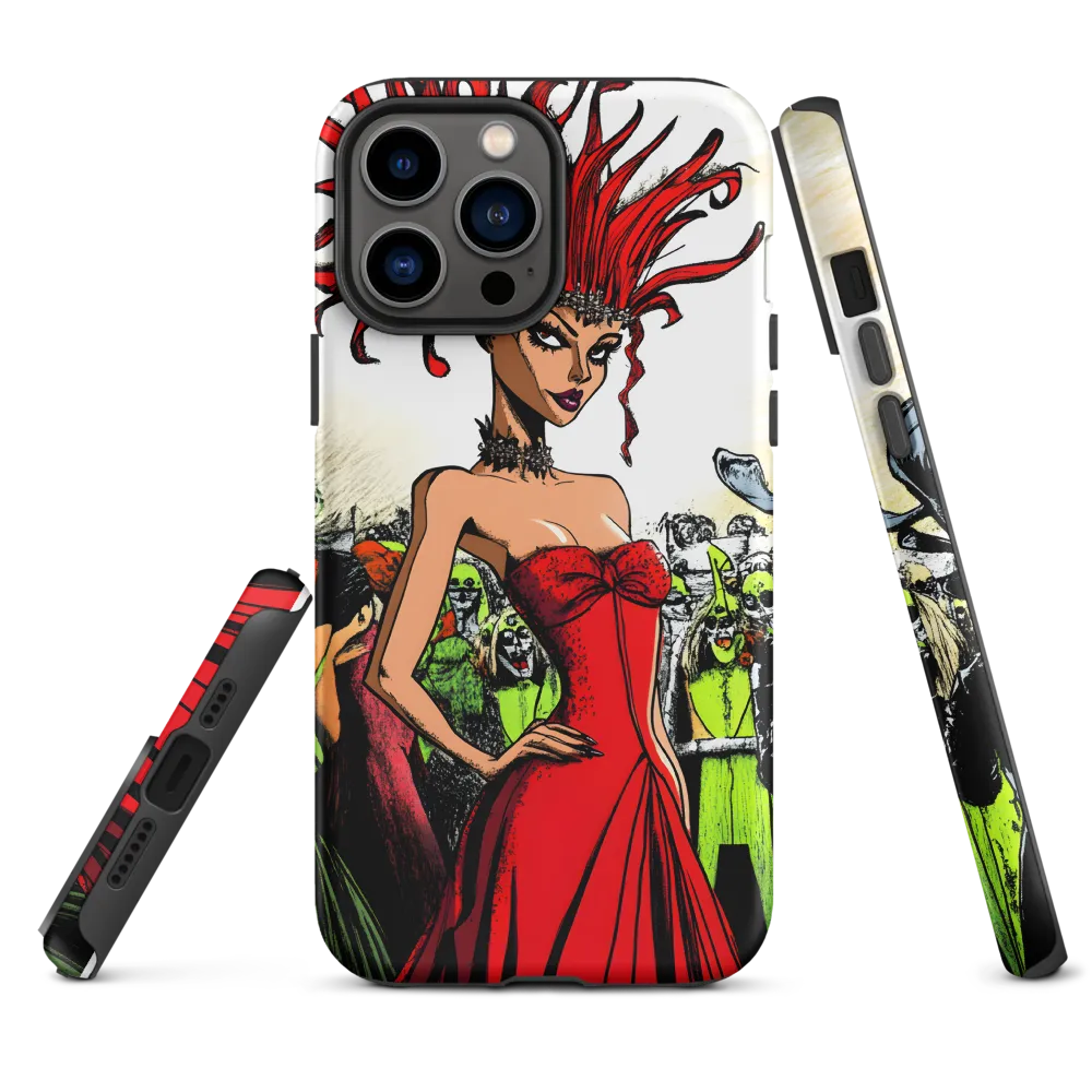 Fiery Elegance: A Fashion Statement