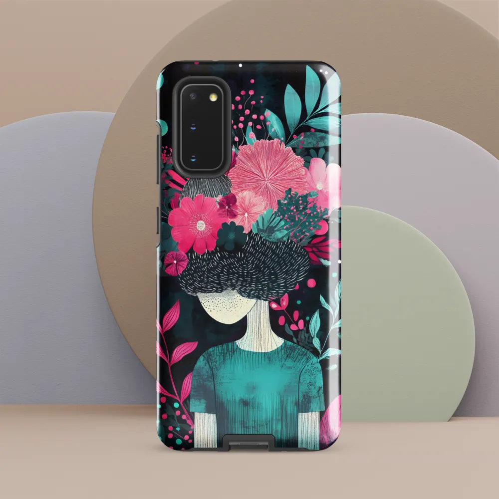 Floral Harmony: A Portrait of Serenity