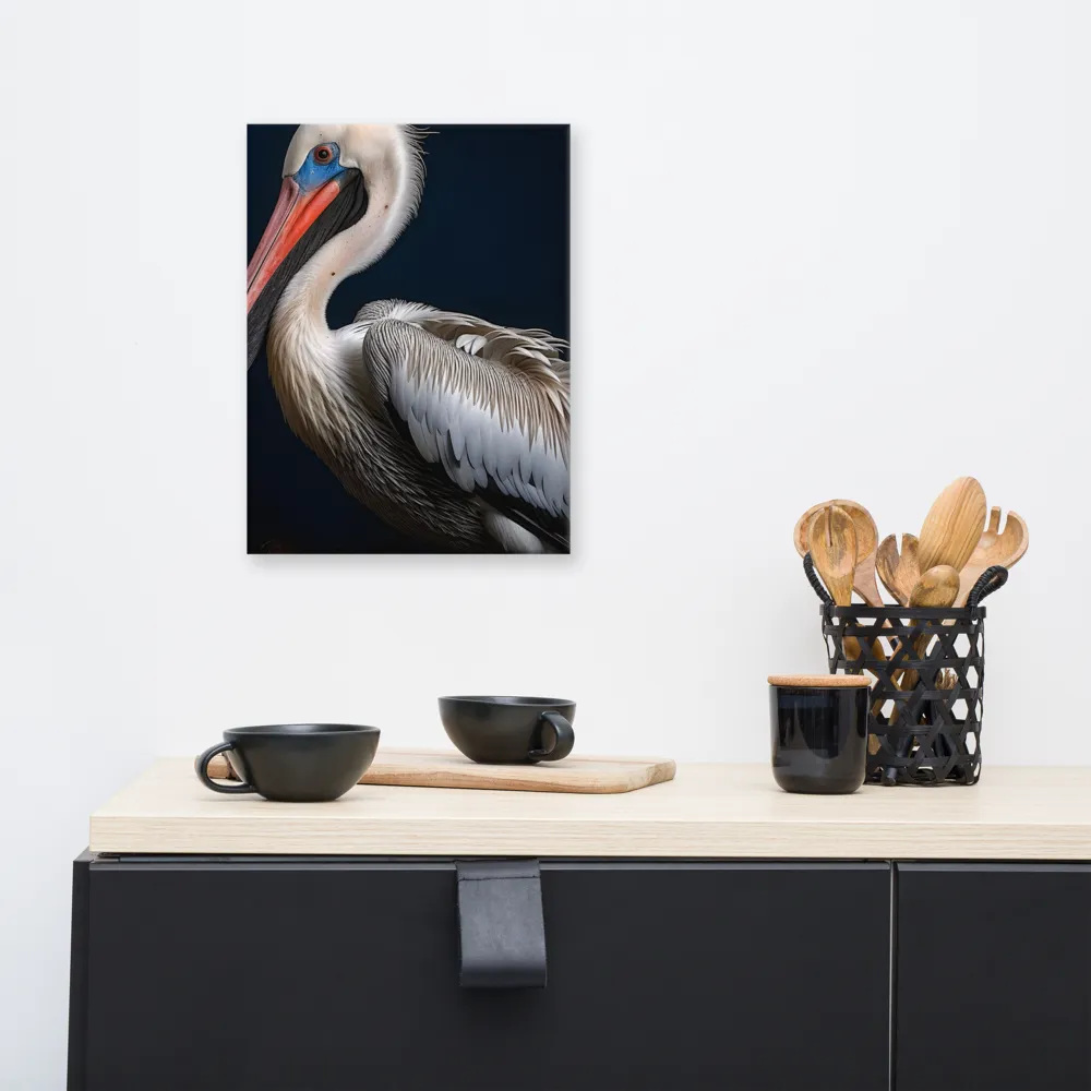 Majestic Pelican Portrait