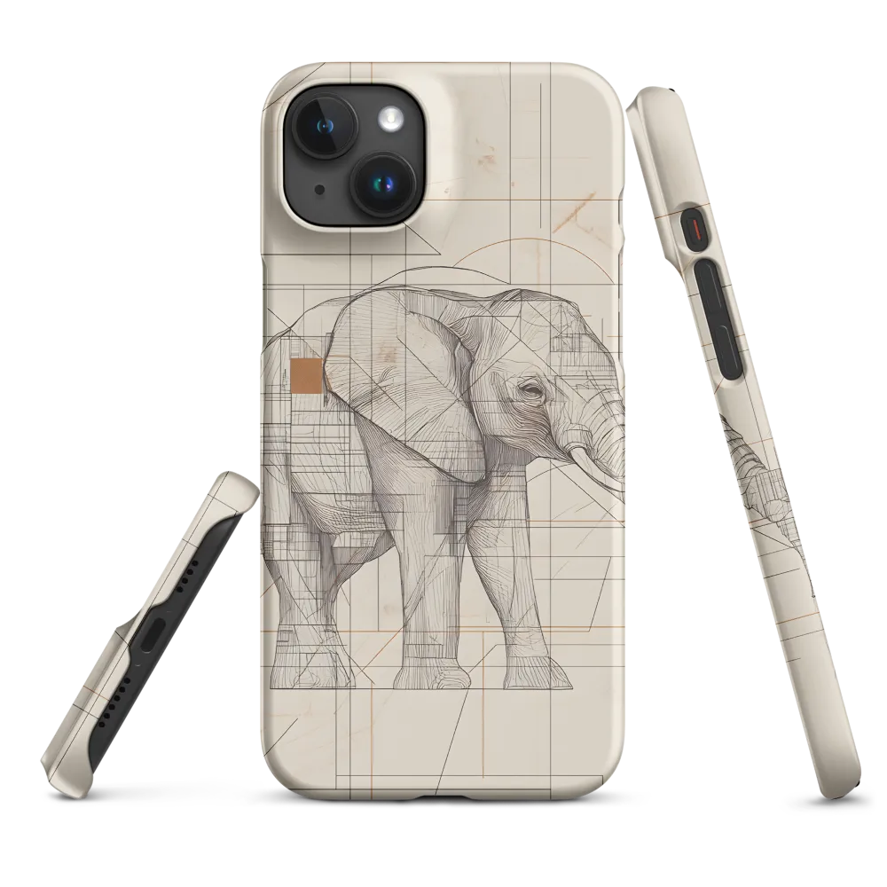 Geometric Elegance: The Steel Elephant