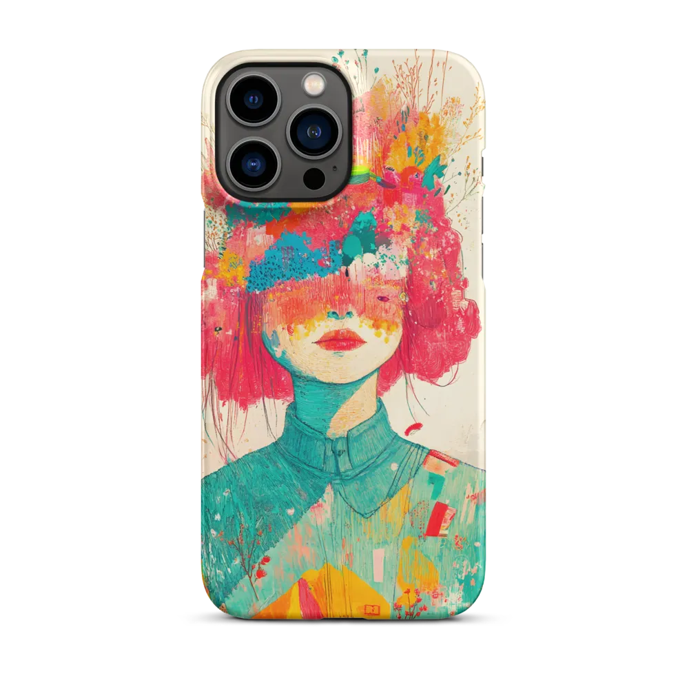 Whimsical Floral Portrait