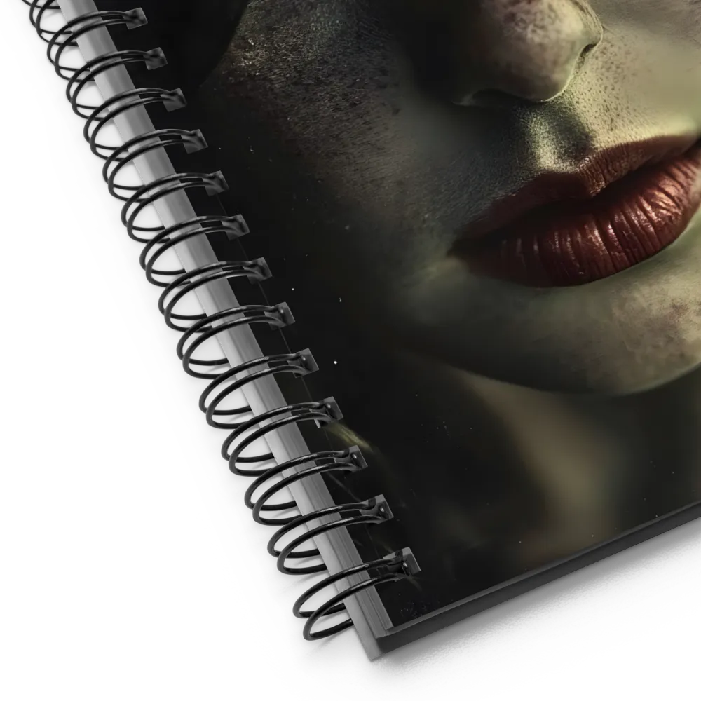 Eyes of Enigma | Spiral Notebook