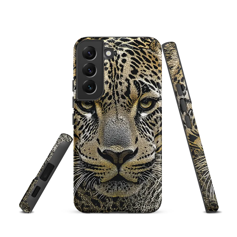 The Majestic Gaze: Portrait of a Leopard