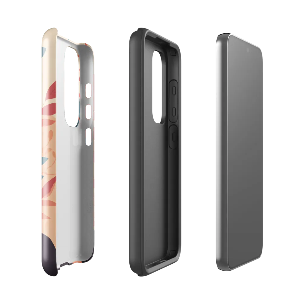 Whispers of Nature: A Serene Contemplation | Phone Case |  S23 | Tough Case | Glossy