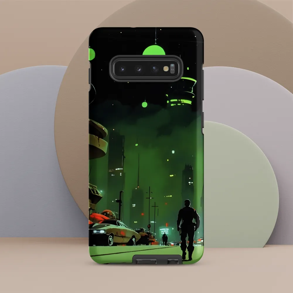 Echoes of a Cyberpunk City