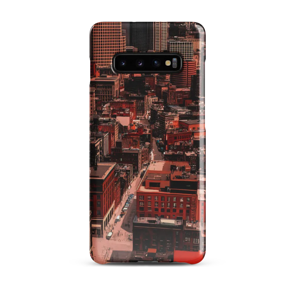 Urban Mosaic: Aerial Perspective | Phone Case |  S10 Plus | Snap Case | Glossy