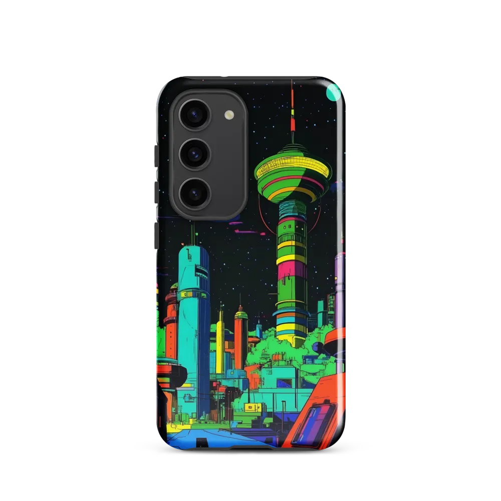 Neon Dreams: A Futuristic Cityscape