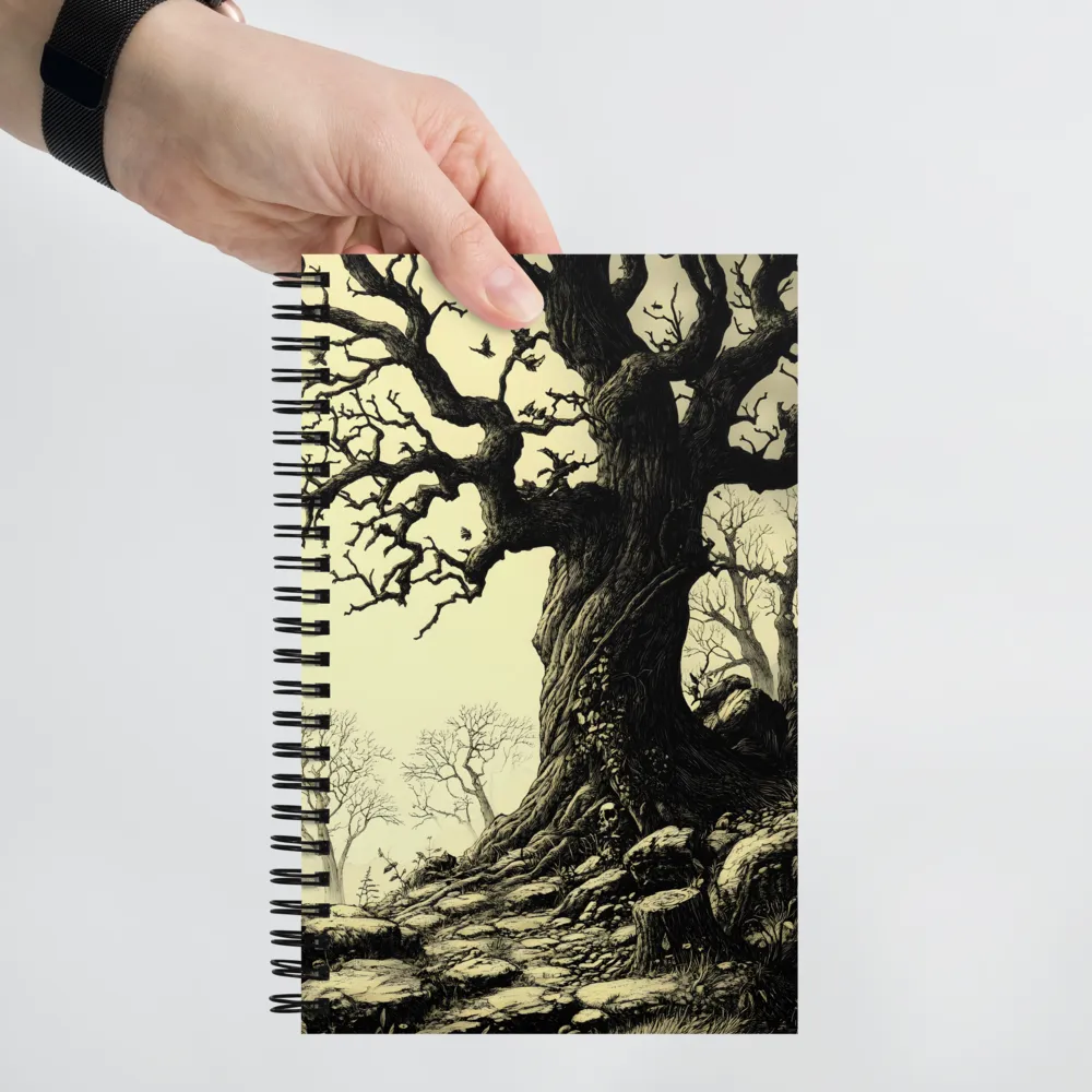 Whispers of Ancient Roots | Spiral Notebook