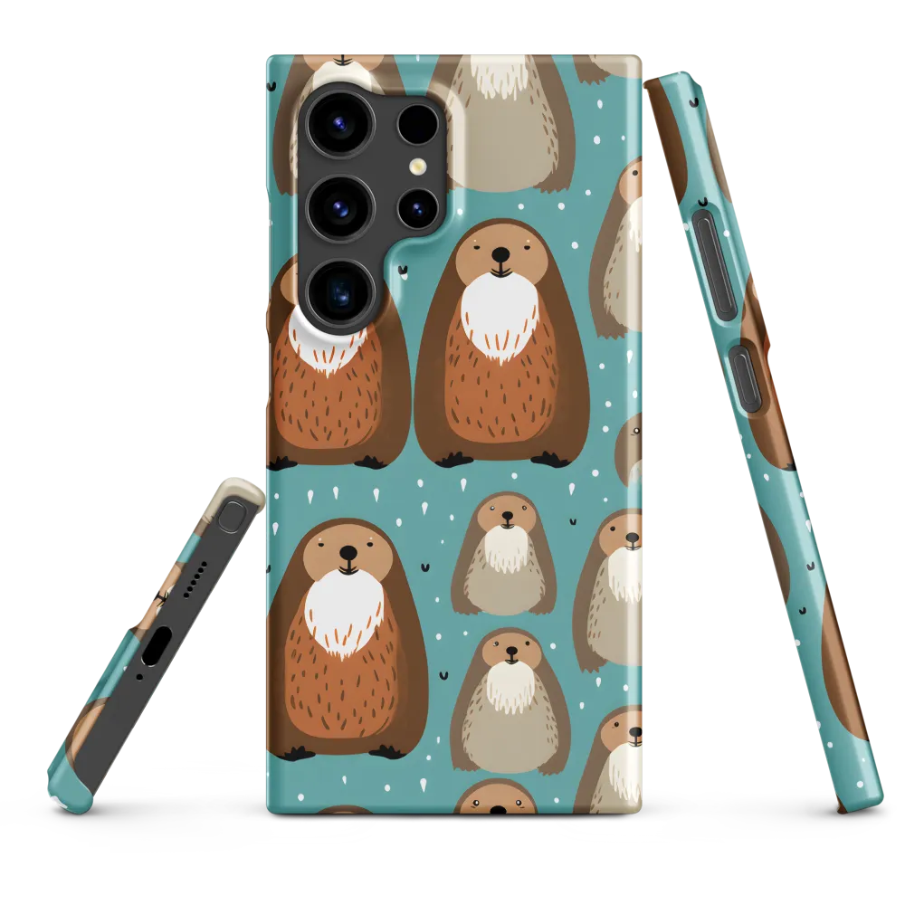 Whimsical Otter Pattern