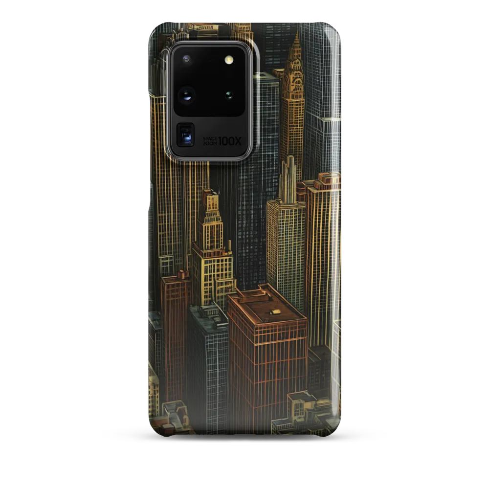 Urban Elegance: A Golden Cityscape