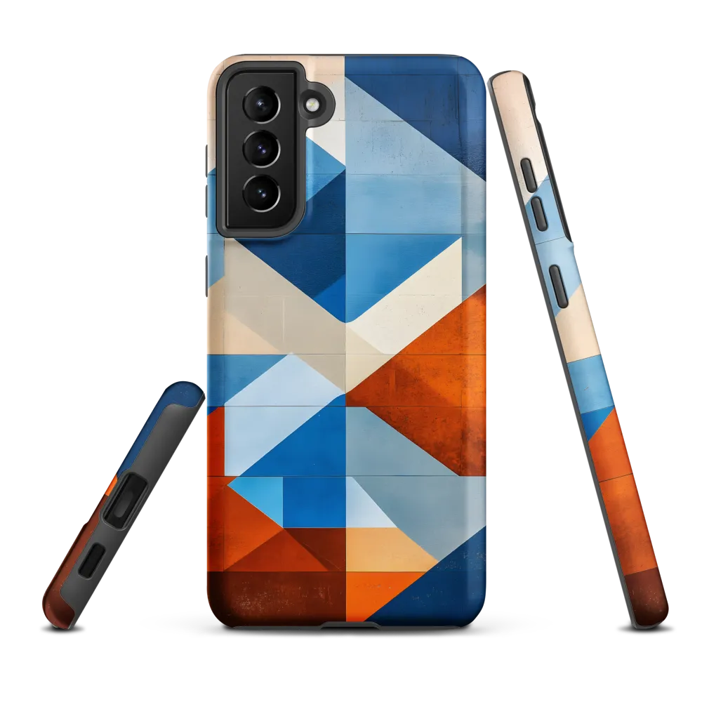 Geometric Harmony: A Vibrant Landscape