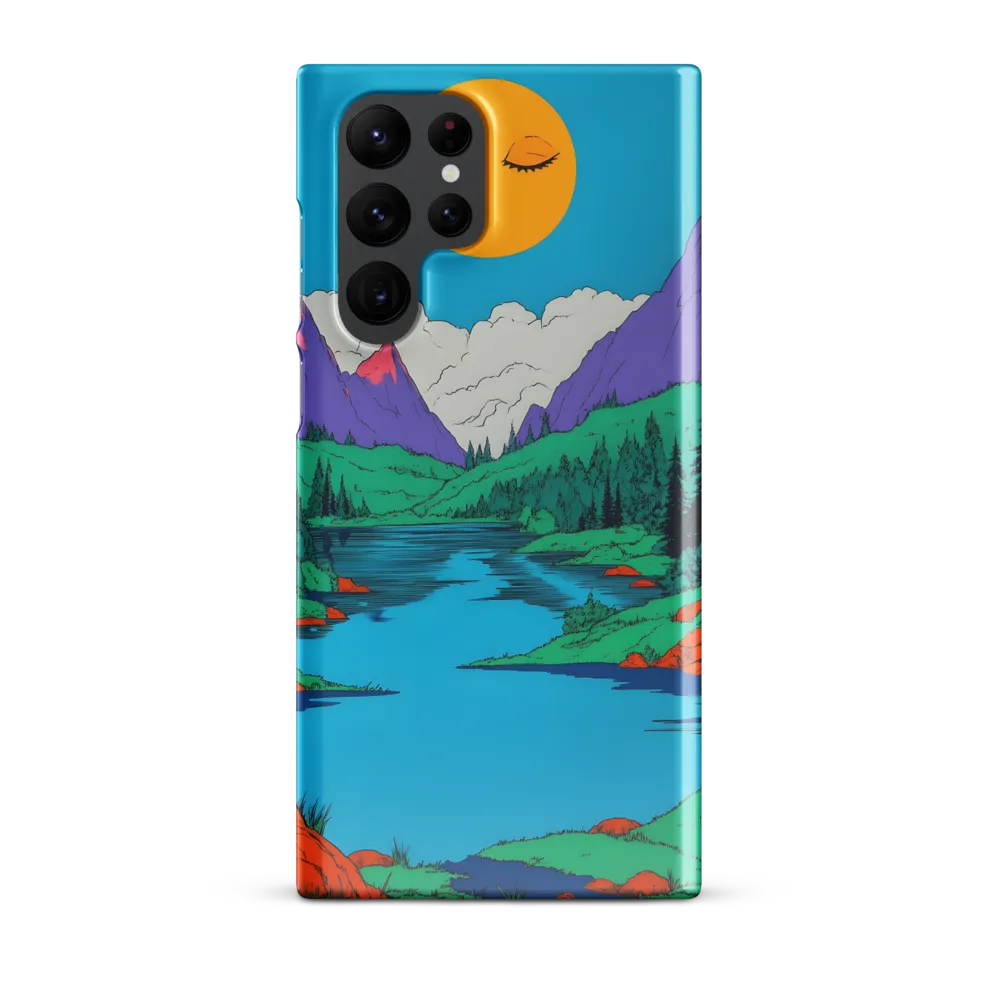 Whimsical Serenity in Vibrant Colors