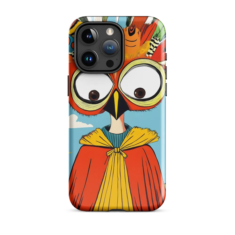 A Whimsical Encounter: The Owl-Human Fusion