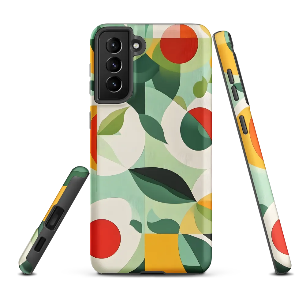 Harmony in Shapes: A Playful Abstract Design