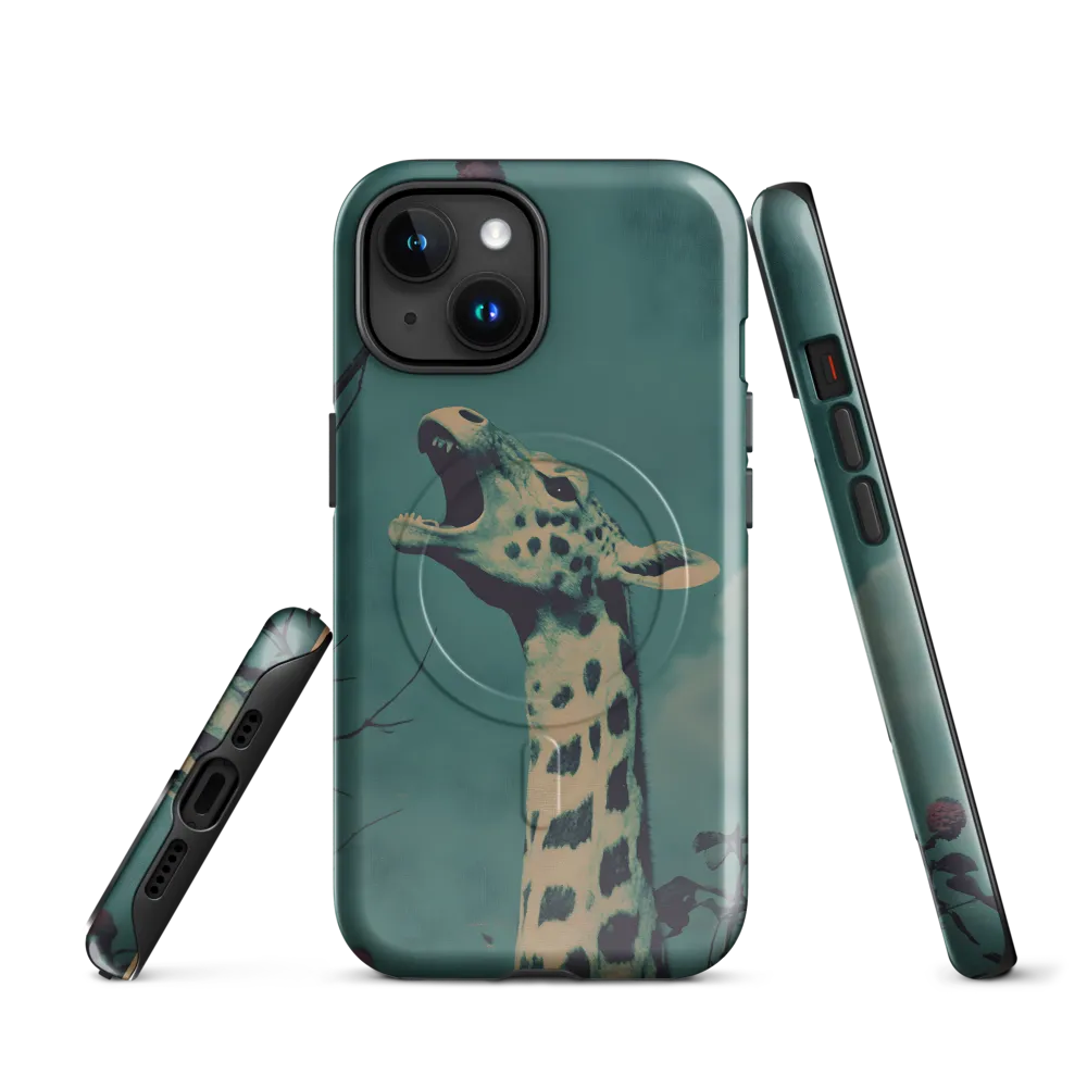Whispers of the Tall: A Surreal Giraffe Encounter