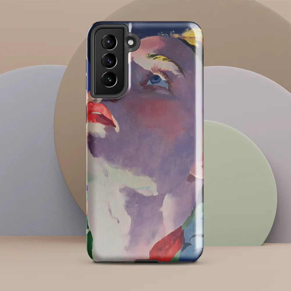 Gaze of Contemplation | Phone Case |  S21 Plus | Tough Case | Glossy