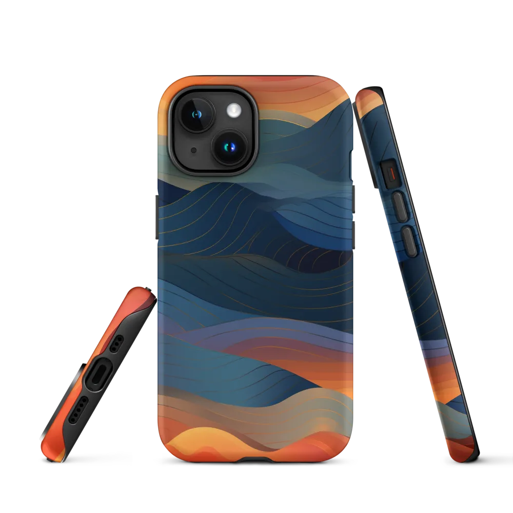 Harmonious Waves at Dusk