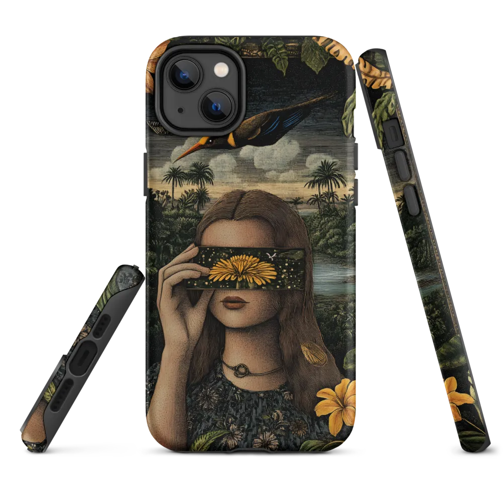 Veil of Nature: A Surreal Embrace