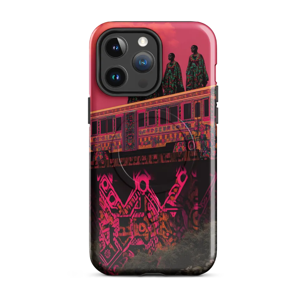 Elevated Dreams: A Surreal Journey | Phone Case |  14 Pro Max | MagSafe® Tough Case | Glossy