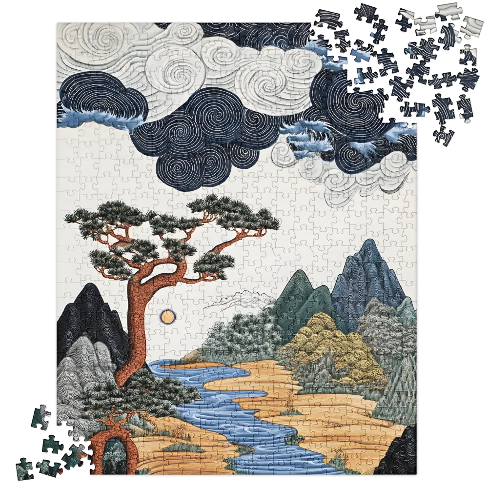 Tranquil Harmony in Nature | Jigsaw Puzzle | 520 pieces