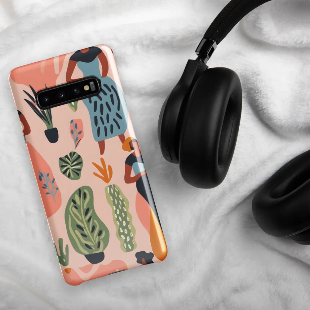 Harmony of Nature and Femininity | Phone Case |  S10 Plus | Snap Case | Glossy