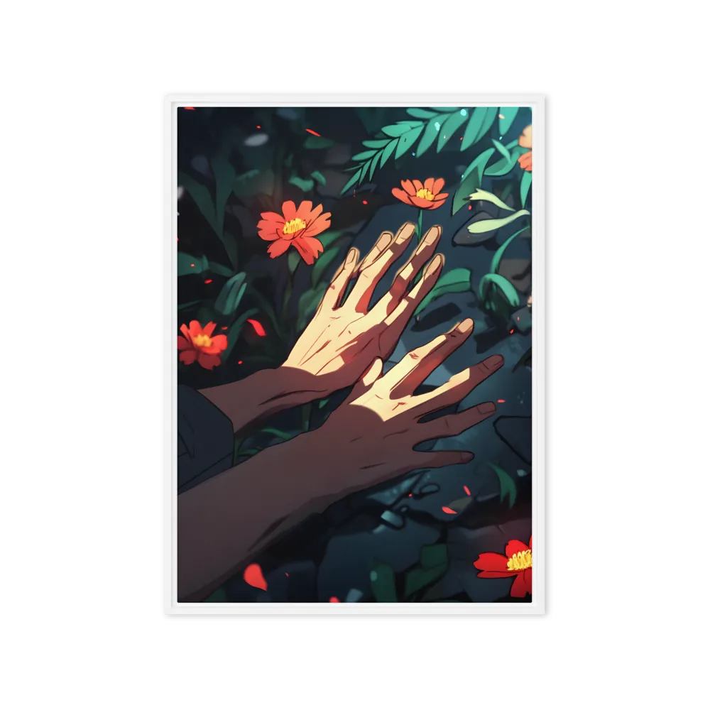 Whispers of Nature | Canvas with White Frame | 20″×28″