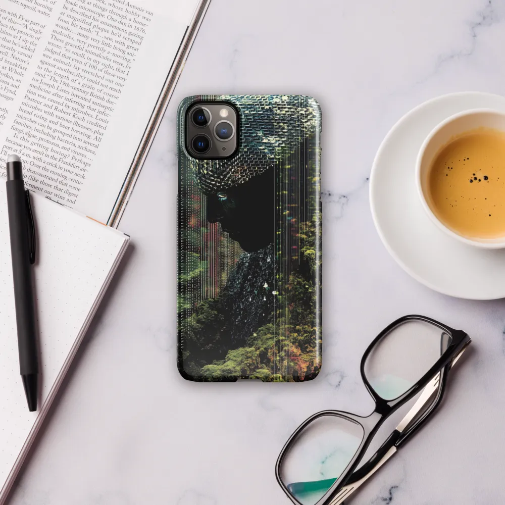 Digital Reverie: The Surreal Portrait of Nature | Phone Case |  11 Pro Max | Snap Case | Glossy