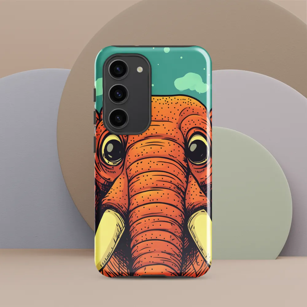 Whimsical Majesty: The Playful Elephant
